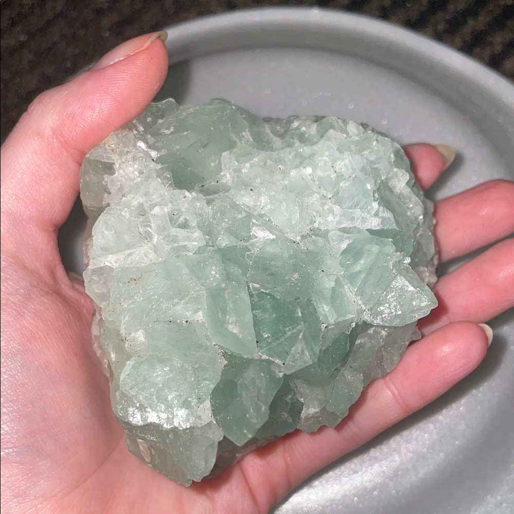 Green Fluorite Crystal Home Accent - Picture 4 of 5